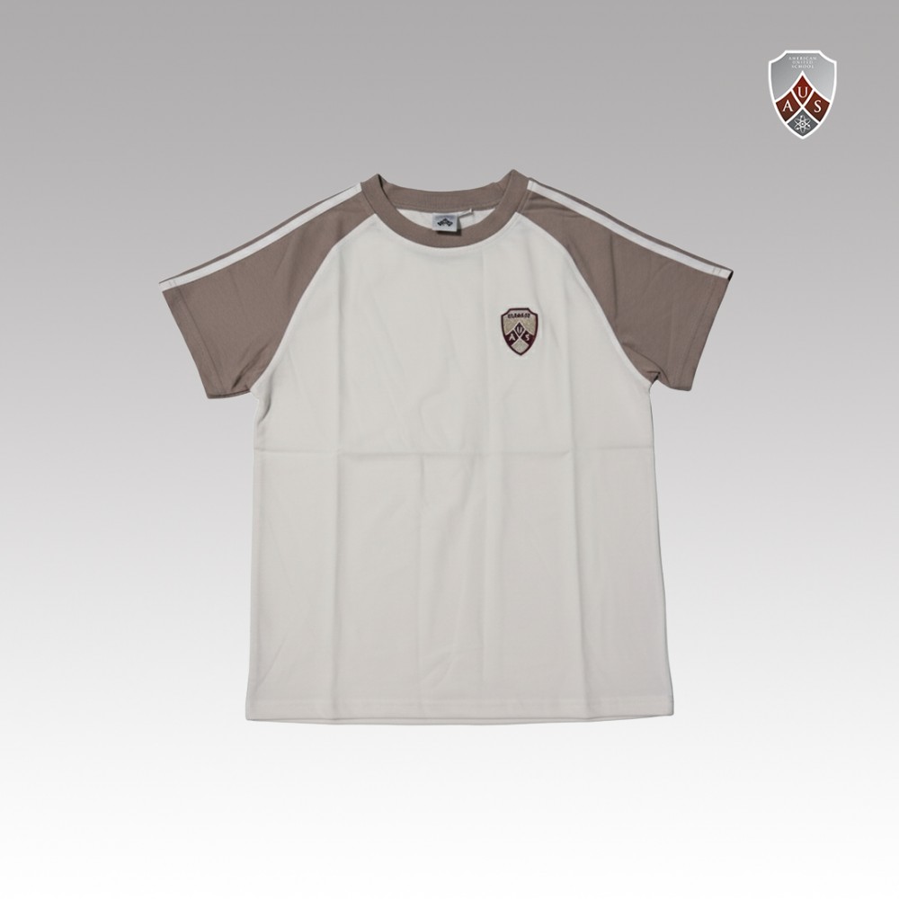 Boys P.e T-shirt White/grey