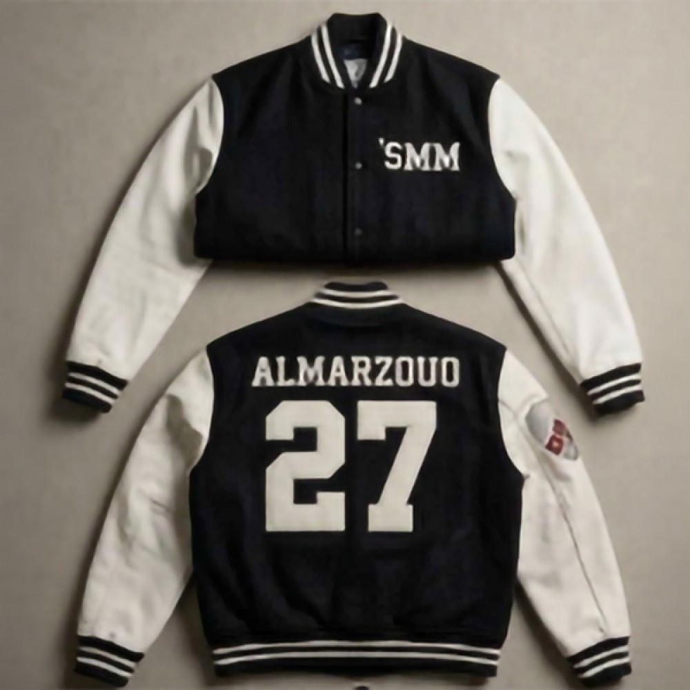 Aus Senior Letteman Jacket - Black