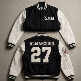 Aus Senior Letteman Jacket - Black